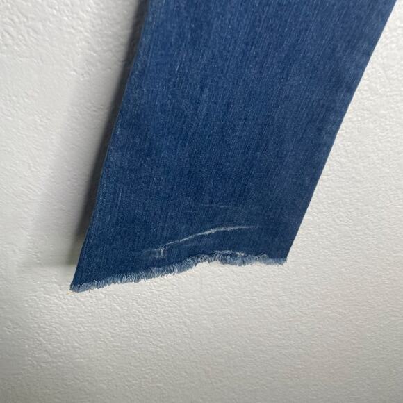 True Religion Womens Jeans Size 28 Distressed Denim Blue Bootcut Leg Jeans - Picture 16 of 16